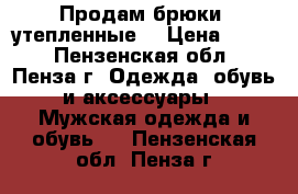 Продам брюки  утепленные  › Цена ­ 350 - Пензенская обл., Пенза г. Одежда, обувь и аксессуары » Мужская одежда и обувь   . Пензенская обл.,Пенза г.